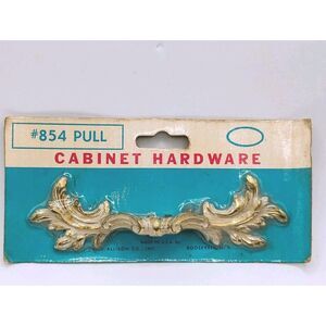 David Allison Co Cabinet Hardware Handle 5 1/2” White NOS New Old Stock#854 Pull